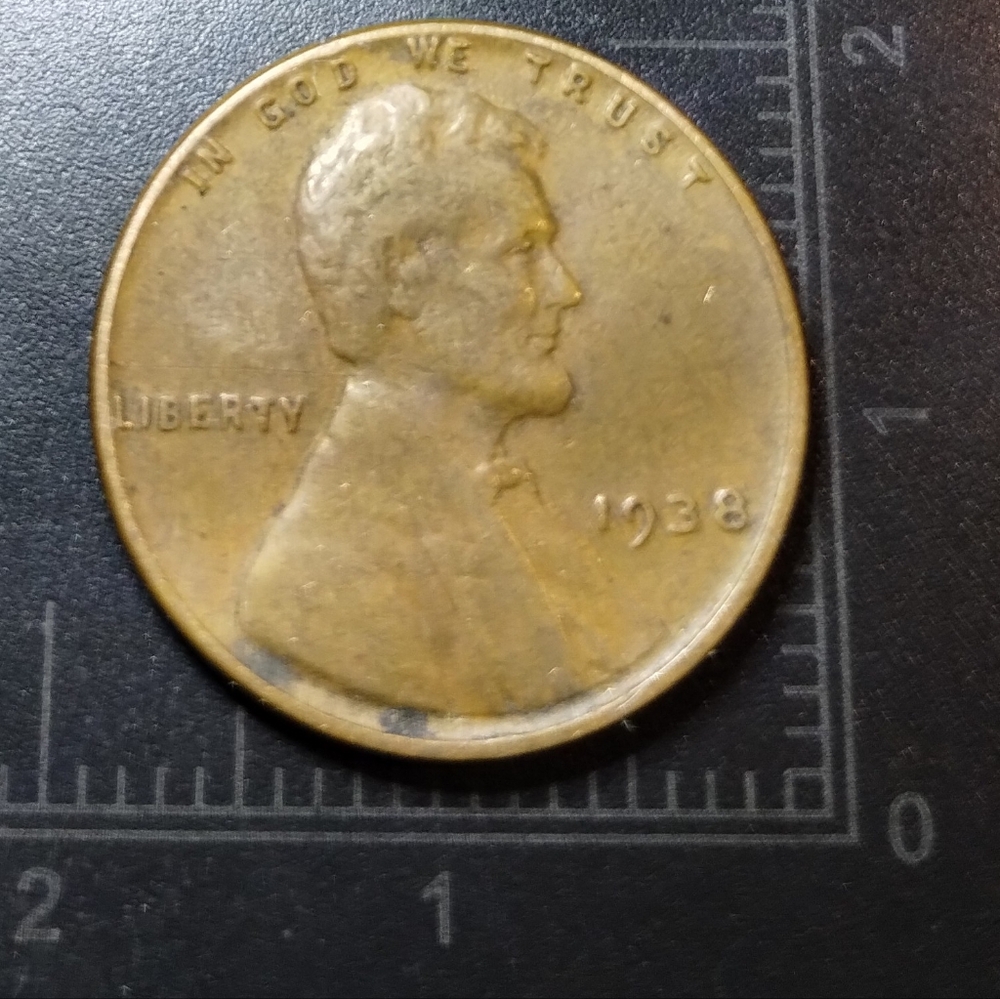 1938 Lincoln Wheat Penny